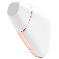 Satisfyer Stimulateur de clitoris connecté Love Triangle Satisfyer Blanc